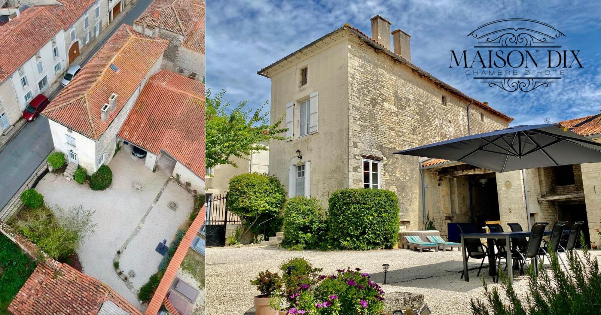 Maison Dix Tusson Extérieur photo