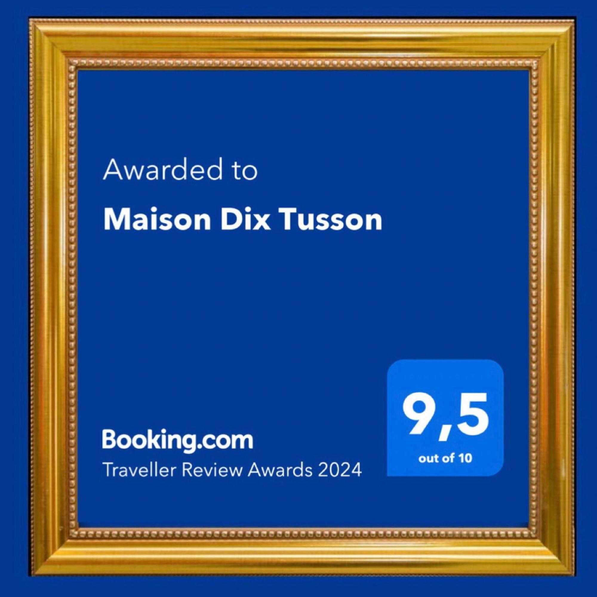 Maison Dix Tusson Extérieur photo